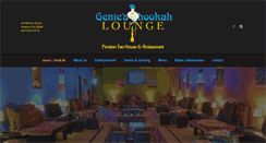 Desktop Screenshot of genieshookah.com